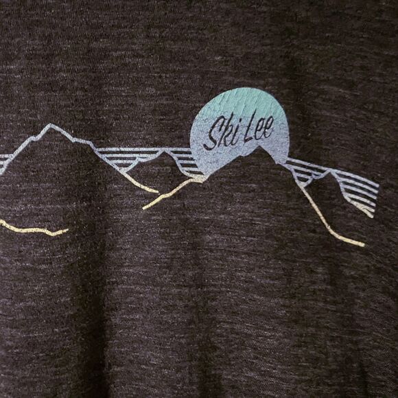 Ski Lee Mountain Long Sleeve T-shirt Las Vegas snow skiing - Picture 2 of 3
